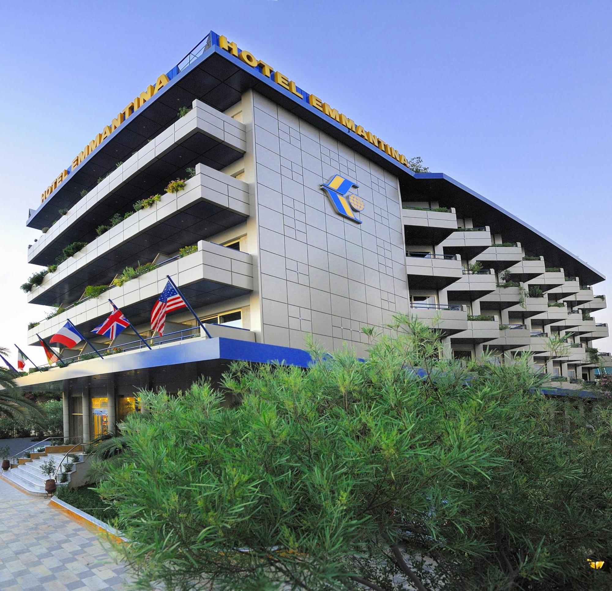 Emmantina Hotel Atenas Exterior foto