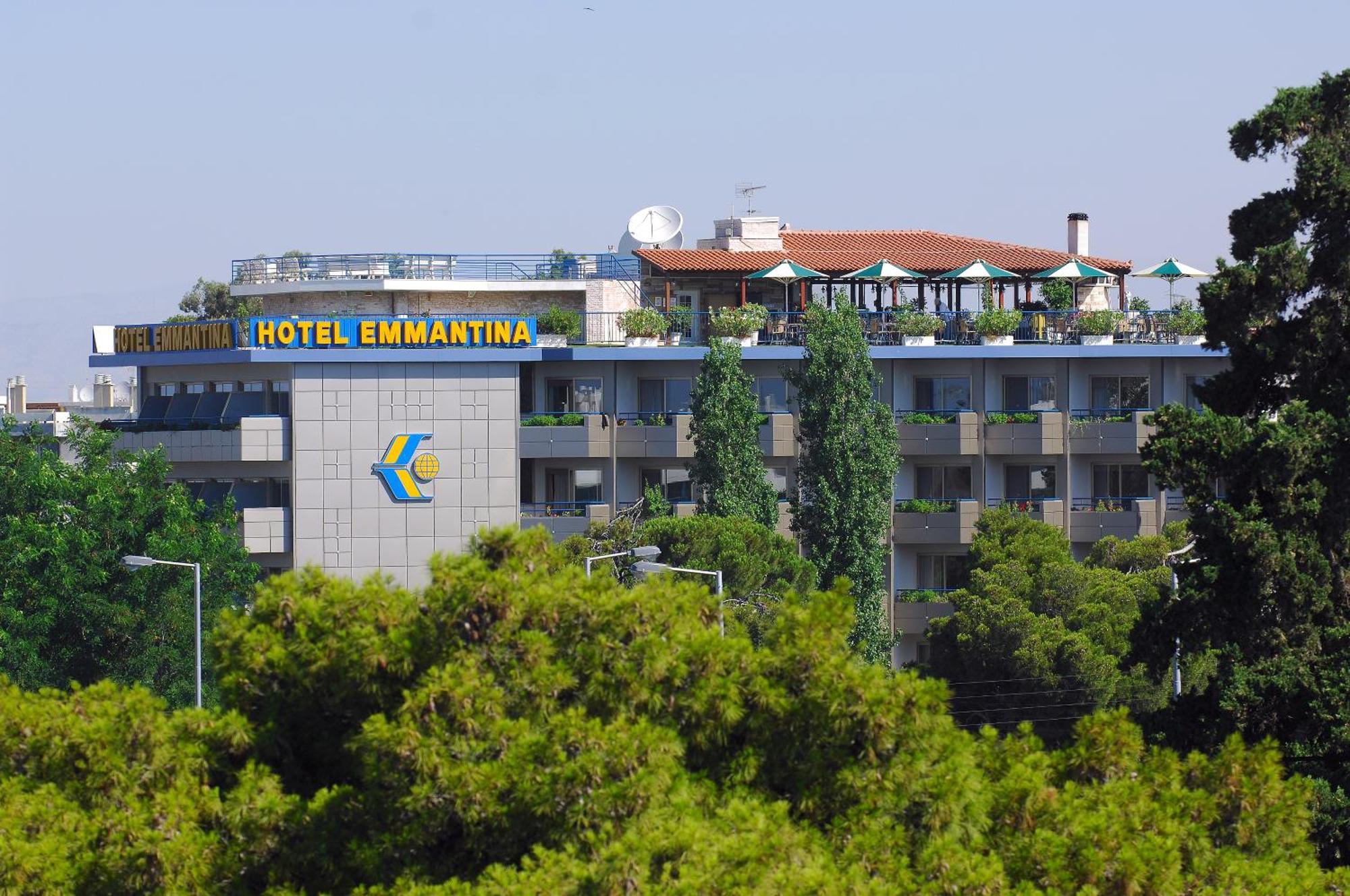 Emmantina Hotel Atenas Exterior foto